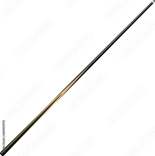 Bild auf Leinwand Billiard cues on green background