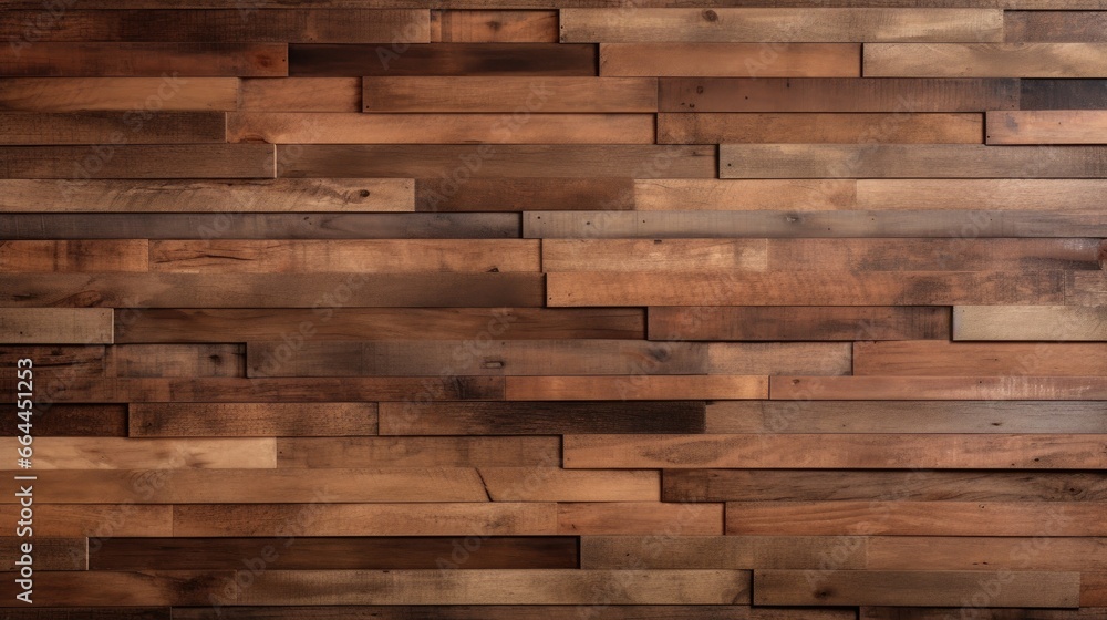 Reclaimed wood parquet floor background top view angle Reclaimed wood parquet floor background top view angle