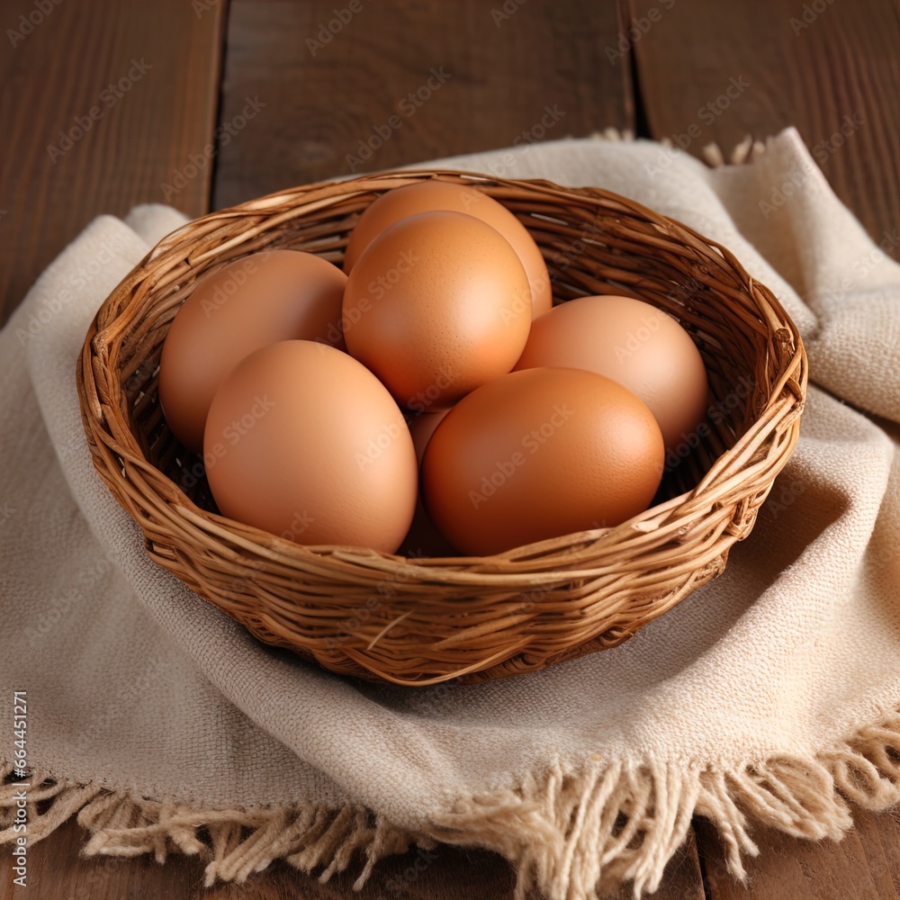 Farm fresh, cage free, organic brown eggs. Great for stories on healthy eating, organic food, poultry farming, diets, food supply and more. Farm fresh, cage free, organic brown eggs. Great for stories on healthy eating, organic food, poultry farming, diets, food supply and more.