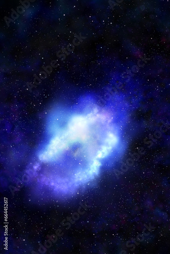 Fototapeta Naklejka Na Ścianę i Meble -  Space Universe, Stars, Galaxy