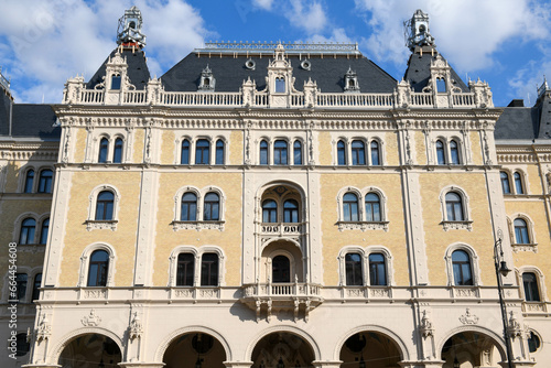 Photography View at a palace of Budapest in Hungary