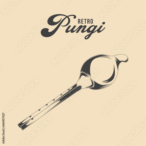 Retro Pungi Vector