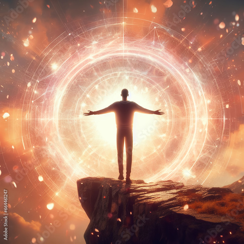 La conexión mágica y espiritual con el universo © Moiss