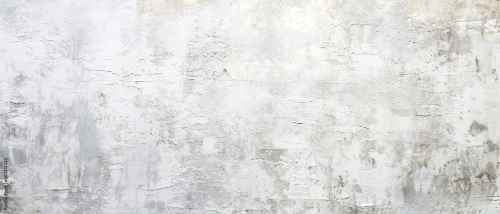 White textured background with silver shimmer. Grunge, abstract concrete background. Decorative stucco, painting. Generative ai.