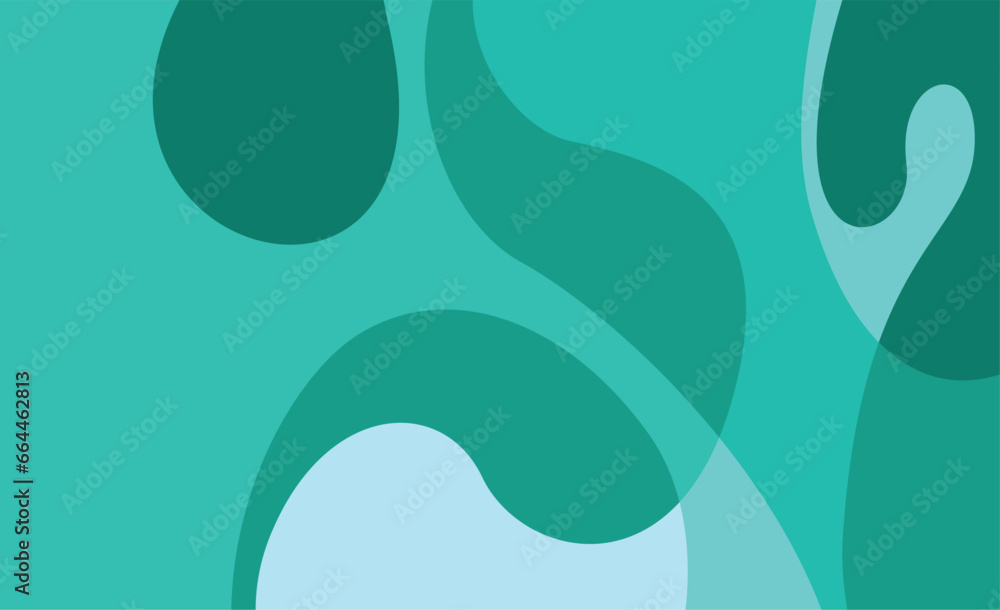 Vector abstract colorful geometric landing wave line page flat background.	 - obrazy, fototapety, plakaty 