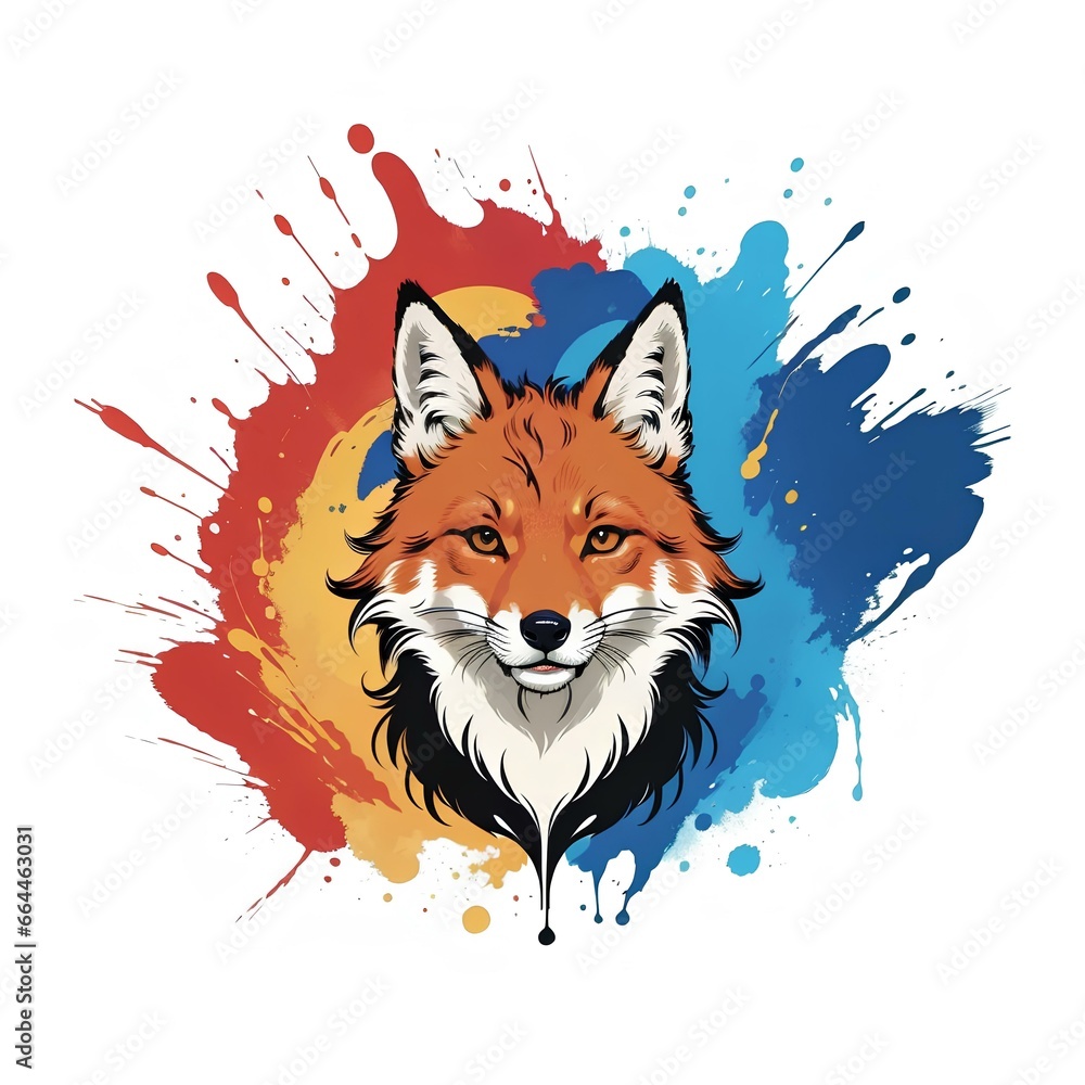 red fox cartoon
