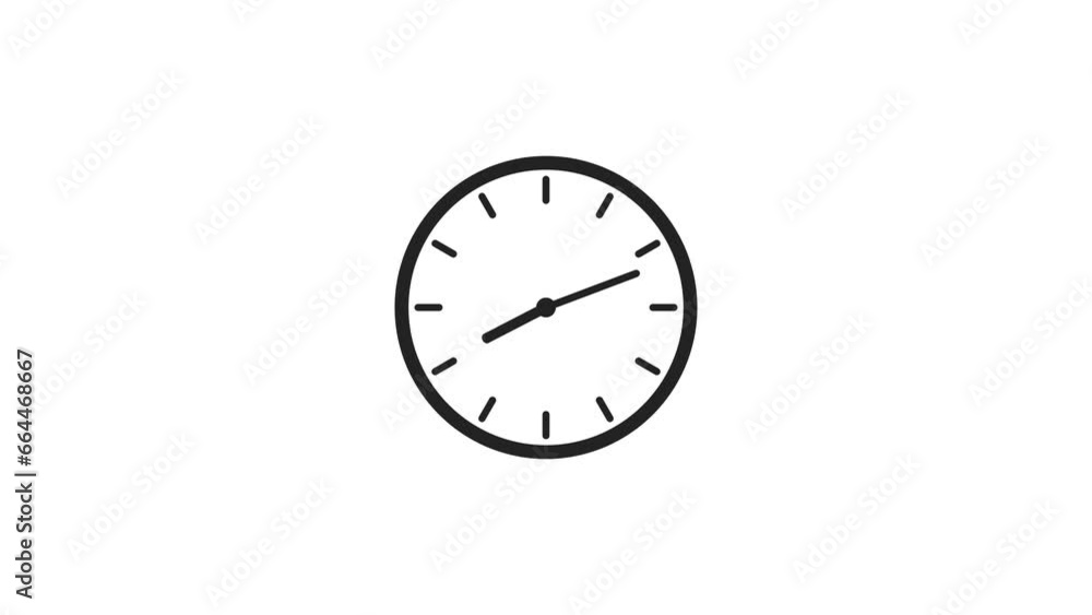 abstract fast timer clock icon animation background 4k abstract fast timer clock icon animation background 4k