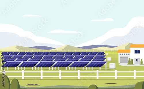 solar cell energy, solar farm