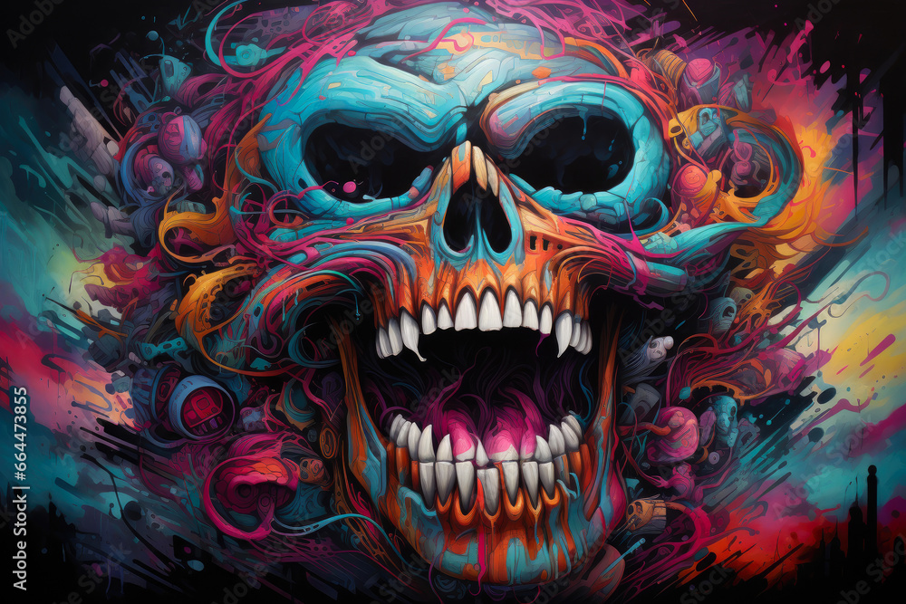 Pop Art Extravaganza: Skull's Posse Pop Art Extravaganza: Skull's Posse