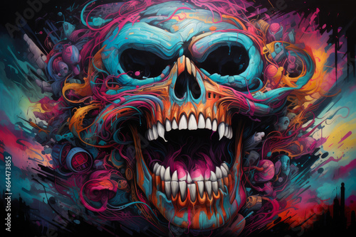 Pop Art Extravaganza  Skull s Posse