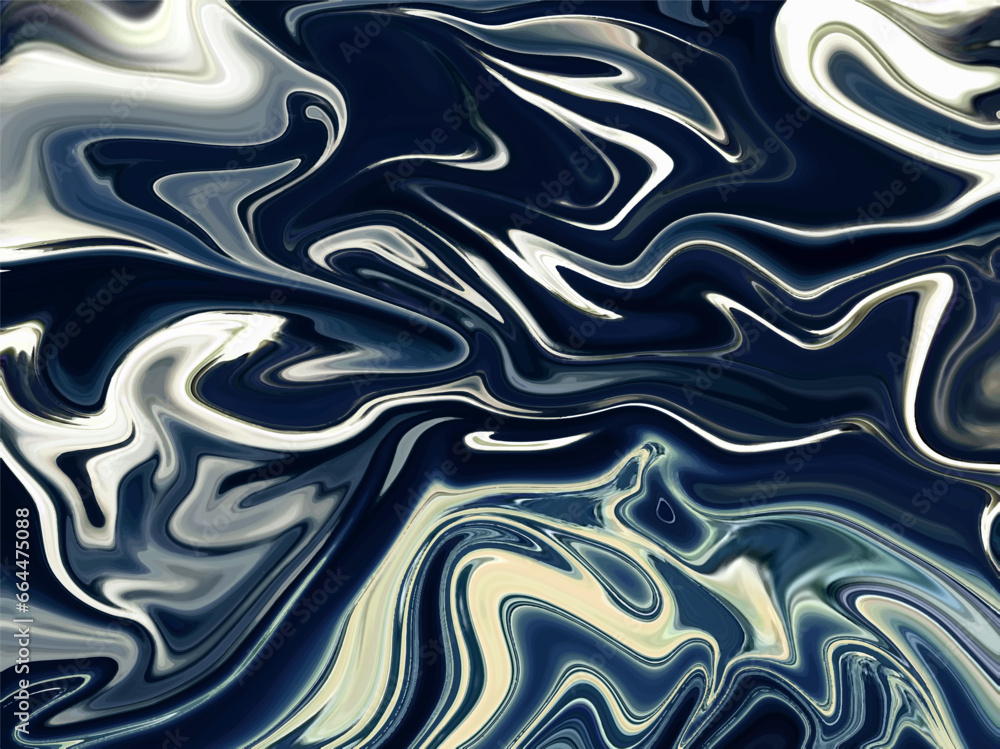 Fototapeta premium Vector abstract fluid colorful liquid marble paint background 
