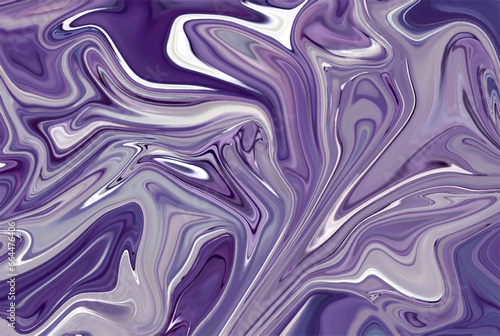 Vector abstract fluid colorful liquid marble paint background 
