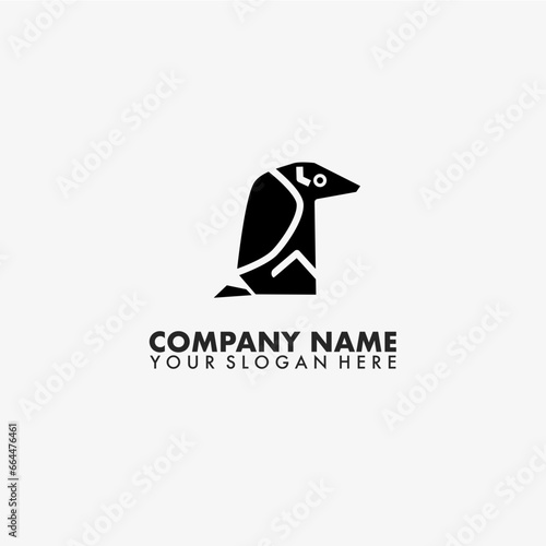 Simple armadillo logo vector icon illustration.