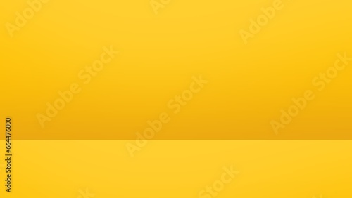 Abstract yellow Podium background , illustration