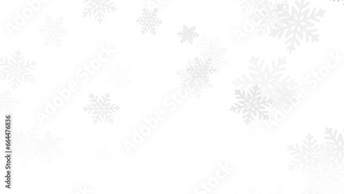 Abstract Banner snowflake on blue backgrounds with copy space   illustration wallpaper