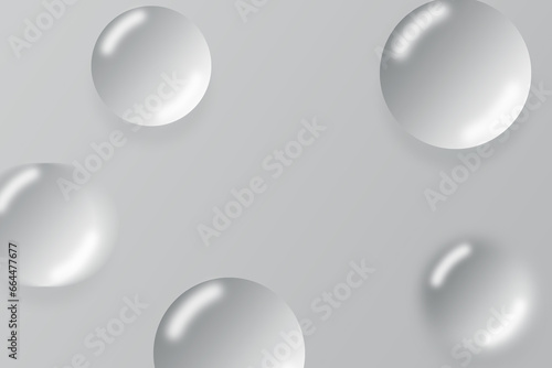 Gradient white Graphic Background Pattern Bubble Elegant and Modern for Illustration