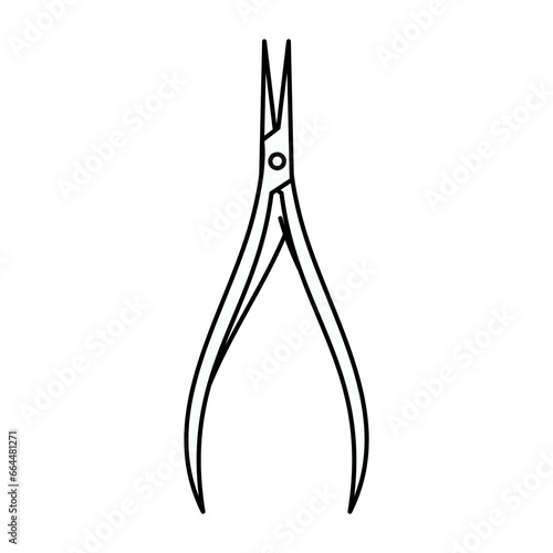 Ortho Forceps Icon For Logo And More photo