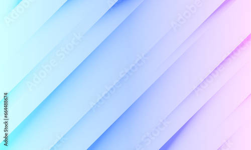 Light pastel abstract background paper shine and layer element vector for presentation design.