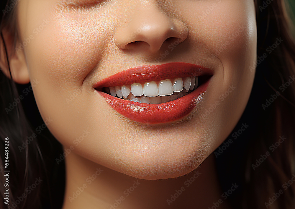 Perfect Smile, Close-Up, White Teeth Perfect Smile, Close-Up, White Teeth