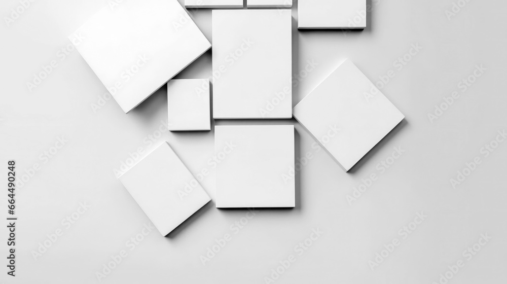 Minimalist White Background Generative AI Minimalist White Background Generative AI