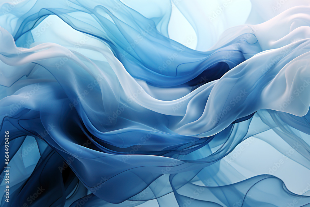 Obraz premium Abstract Colored Background Smoke Generative AI