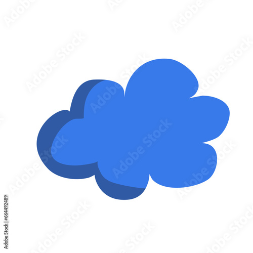 cloud cartoon vector 