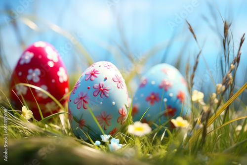 Spring’s Bounty: Meadow of Painted Eggs