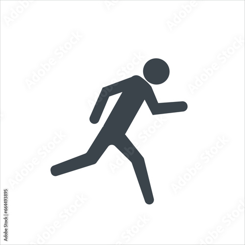Running Sign Concept Design Stock Illustration © E.H Liton