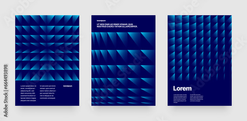 Simple corporate layout template for events, companies or any business related. Design with geometric shape for flyer, poster, cover, brochure, banner or any layout. Bauhaus geometric background.