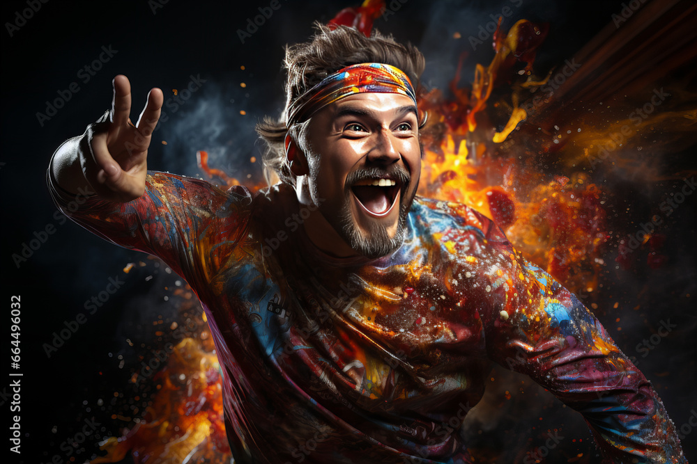 The very essence of passion and determination is captured as the ...