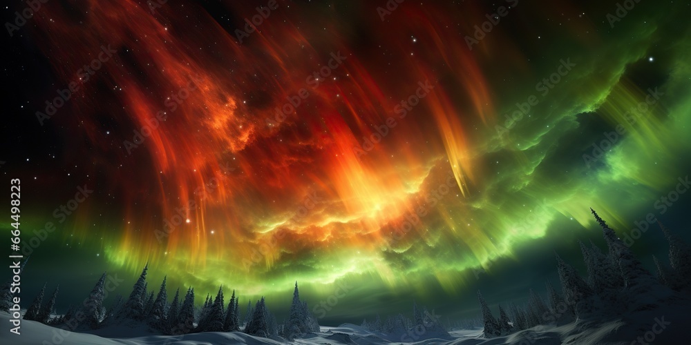 Powerful solar storm , concept of Solar flare Powerful solar storm , concept of Solar flare