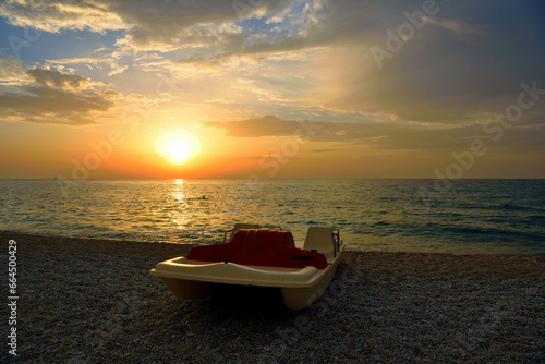 the beach of Zambrone marina Tropea Calabria Italy