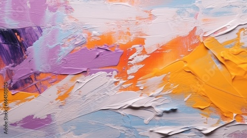 Illustration of bold color paint abstract background
