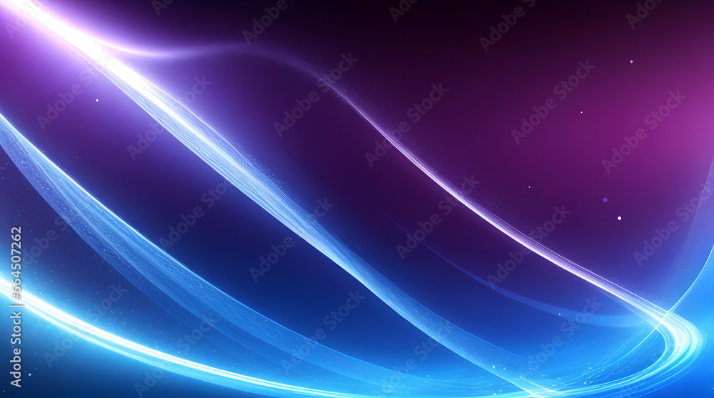 Fototapeta premium flowing light Waves Background
