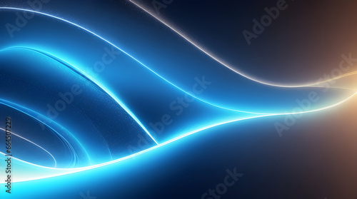 flowing light Waves Background