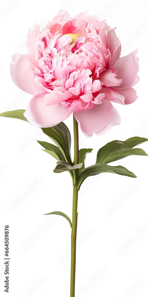 Peony isolated on white background. Peony isolated on white background.