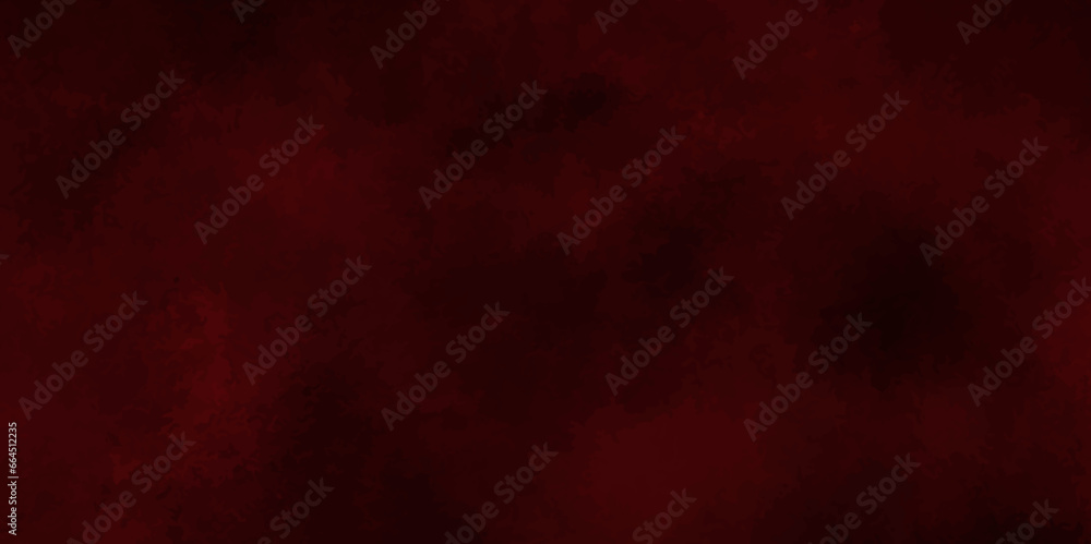 grunge background texture for banner,Red color clouds.Black and red background with watercolor paint. Abstract background,black background with billowing red smoke,