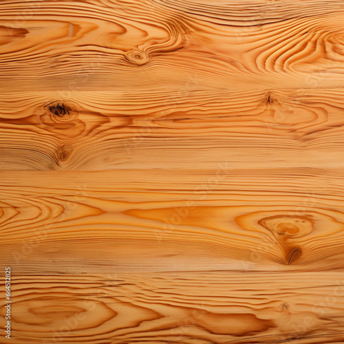 Primer plano de detalle y textura de superficie de madera de pino barnizada con vetas y nudos