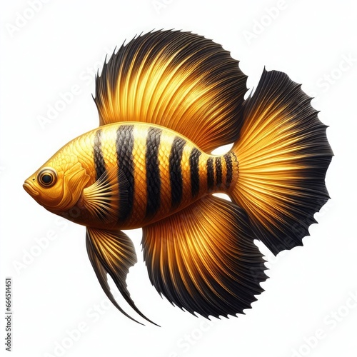 fish isolated on a white background