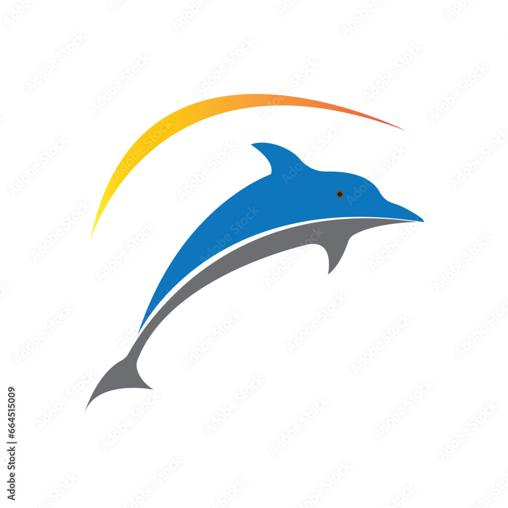 Dolpin vector design Dolpin vector design