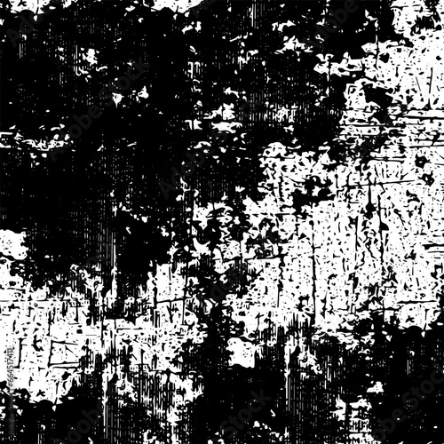 Wallpaper Mural Scratched Grunge Urban Background Texture Vector. Dust Overlay Distress Grainy Grungy Effect. Distressed Backdrop Vector Illustration. Isolated Black on White Background. EPS 10 Torontodigital.ca