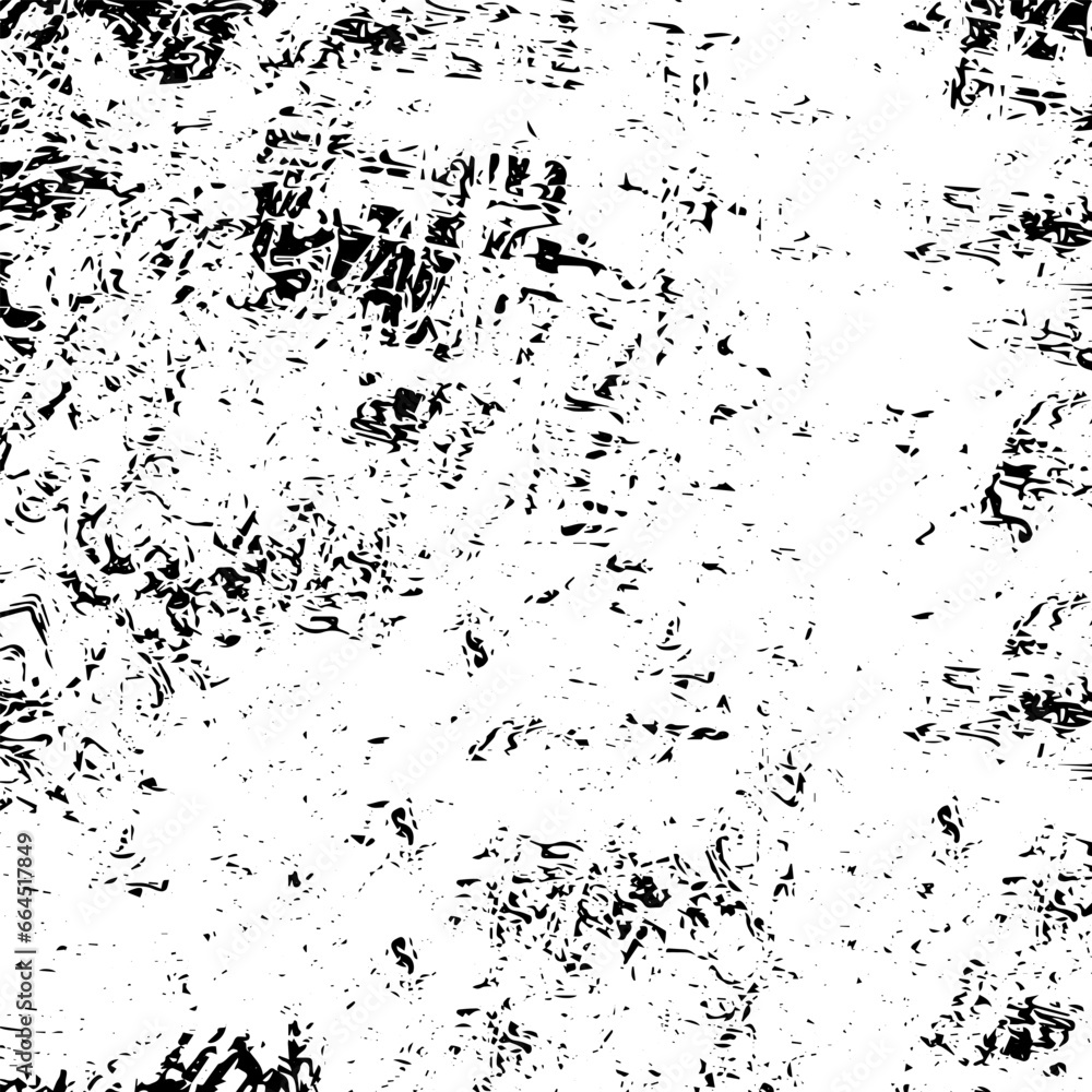 Scratched Grunge Urban Background Texture Vector. Dust Overlay Distress Grainy Grungy Effect. Distressed Backdrop Vector Illustration. Isolated Black on White Background. EPS 10