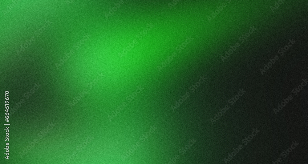 Fototapeta premium green black , empty space grainy noise grungy texture color gradient rough abstract background , shine bright light and glow template