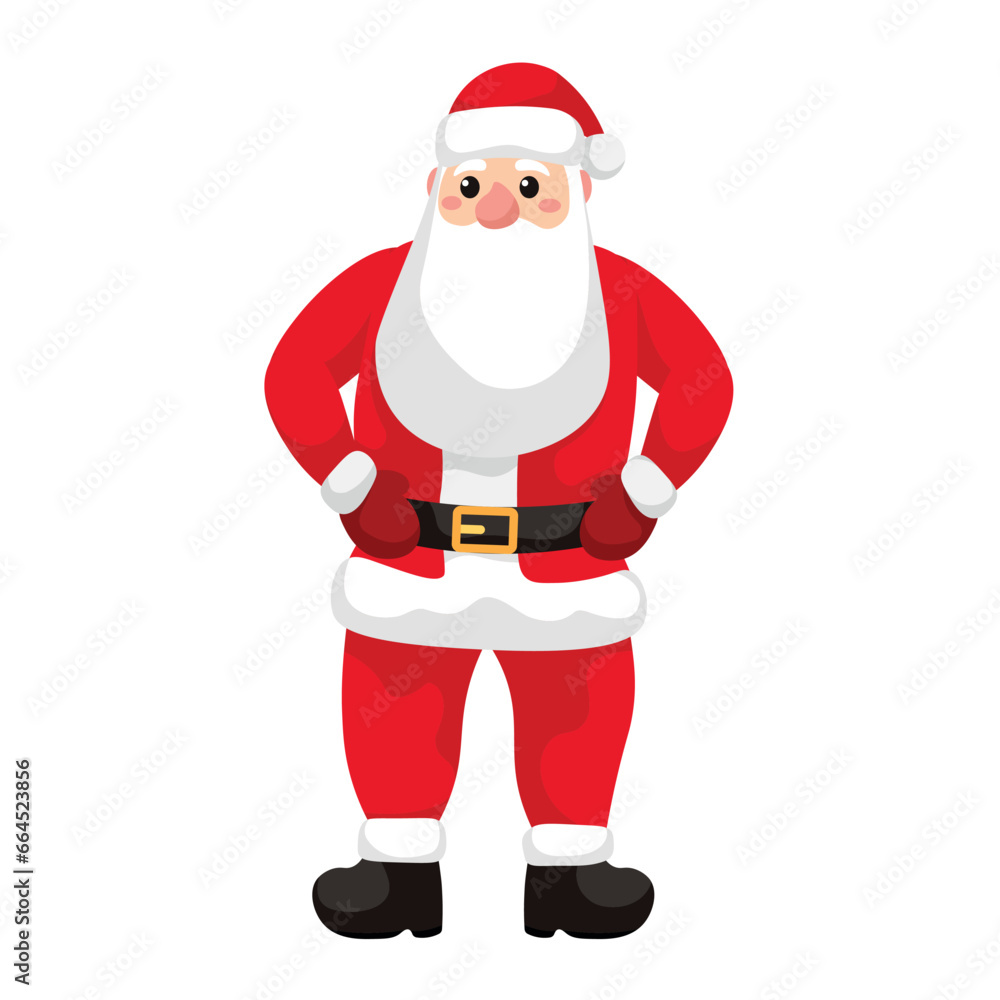 Santa Claus on white background Santa Claus on white background