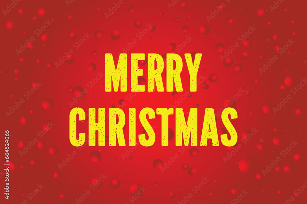 Marry christmas banner designe red color .
