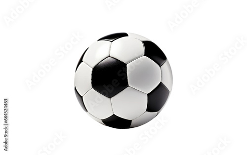 Attractive Soccer Ball Isolated on Transparent Background PNG.