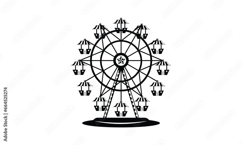 Ferris wheels Vector bundle, Ferris wheels Clipart, Silhouette, Vector, icons, illustration, design. Ferris wheels Vector bundle, Ferris wheels Clipart, Silhouette, Vector, icons, illustration, design.
