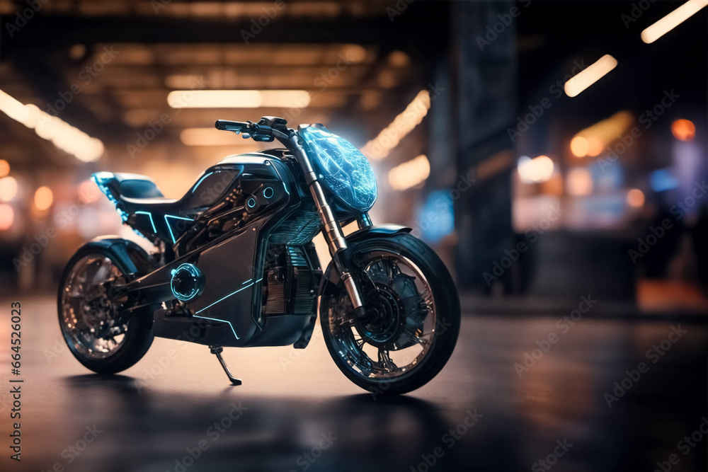 Moto Elettrica Futuristica, l'Armonia tra Design e Tecnologia Moto Elettrica Futuristica, l'Armonia tra Design e Tecnologia