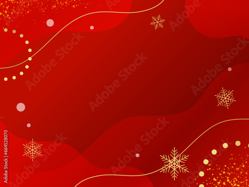 高級感のある赤色の　クリスマスのキャンペーンやイベントなどの背景