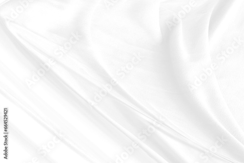 beauty smooth soft fabric white abstract curve shape decorative fashion textile background photo